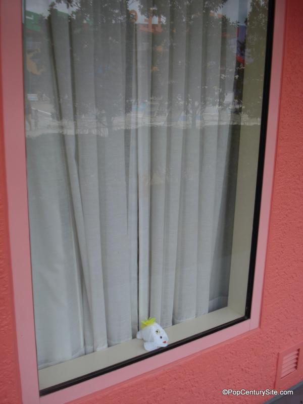 80s Window Decoration